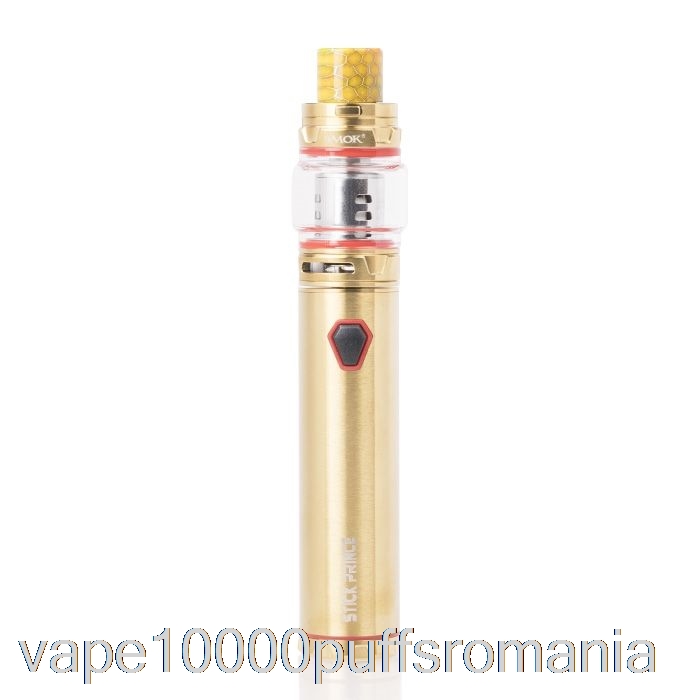 Vape Romania Smok Stick Prince Kit - Stil Stilou Tfv12 Prince Gold